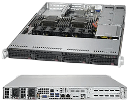 Сервер б/у SuperServer 6019P-WTR CSE-815TQC-R706WB2