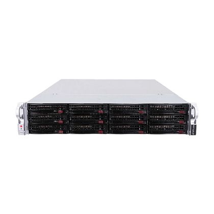 Сервер Supermicro SYS-6027R CSE-826 noCPU X9DRI-LN4F+ 24хDDR3 softRaid IPMI 2х920W PSU Ethernet 4х1Gb/s 12х3,5" BPN SAS826A FCLGA2011