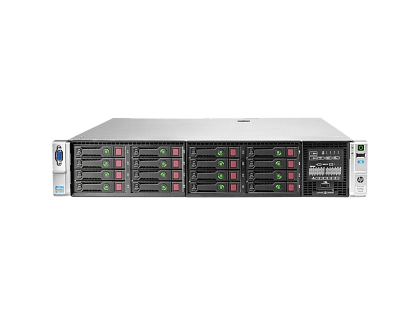 Сервер HP DL380p G8 noCPU 24хDDR3 P420 2Gb iLo 2х460W PSU 331FLR 4х1Gb/s 16х2,5" FCLGA2011